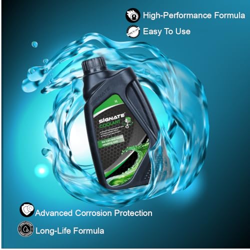 Signate Coolant Water for Cars Premium Engine Coolant Liquid - 1L Compatible with Most Vehicles - Image 3