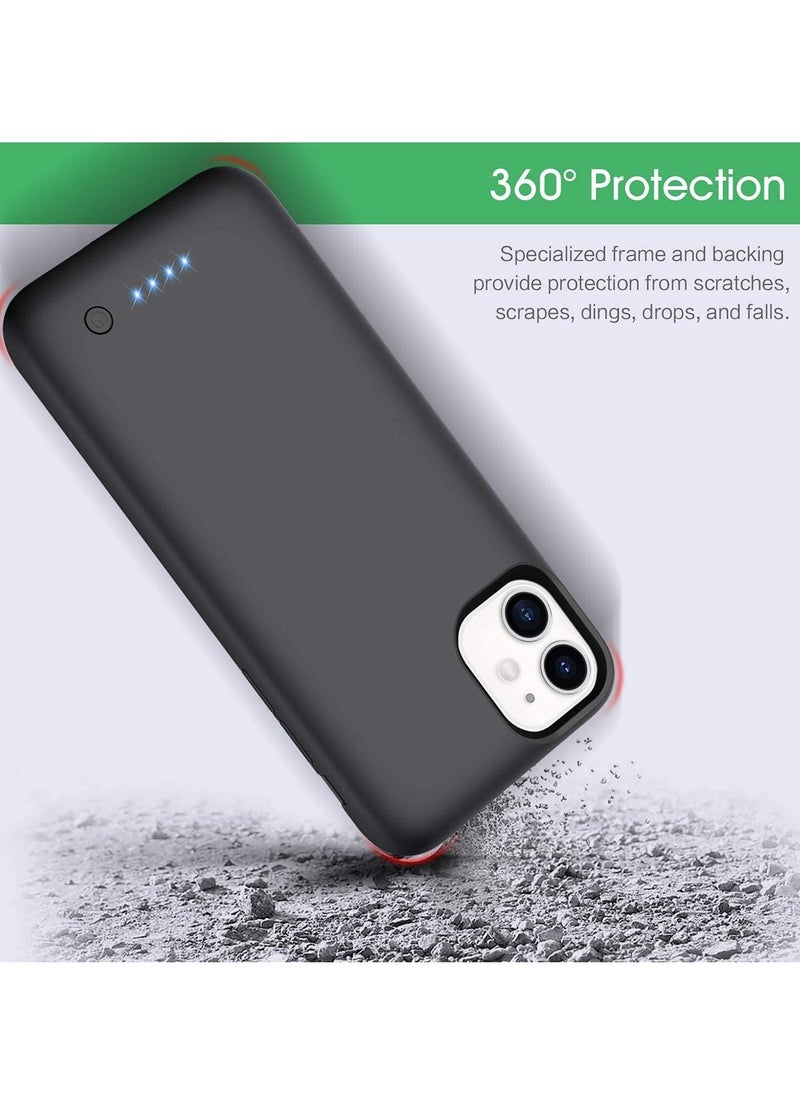 ELTRAZONE - Battery Case for iPhone 11 Pro Max, 4500mAh Protective Portable Charging Case, Rechargeable Extended Battery Pack Power Backup Cover for Apple - Image 1