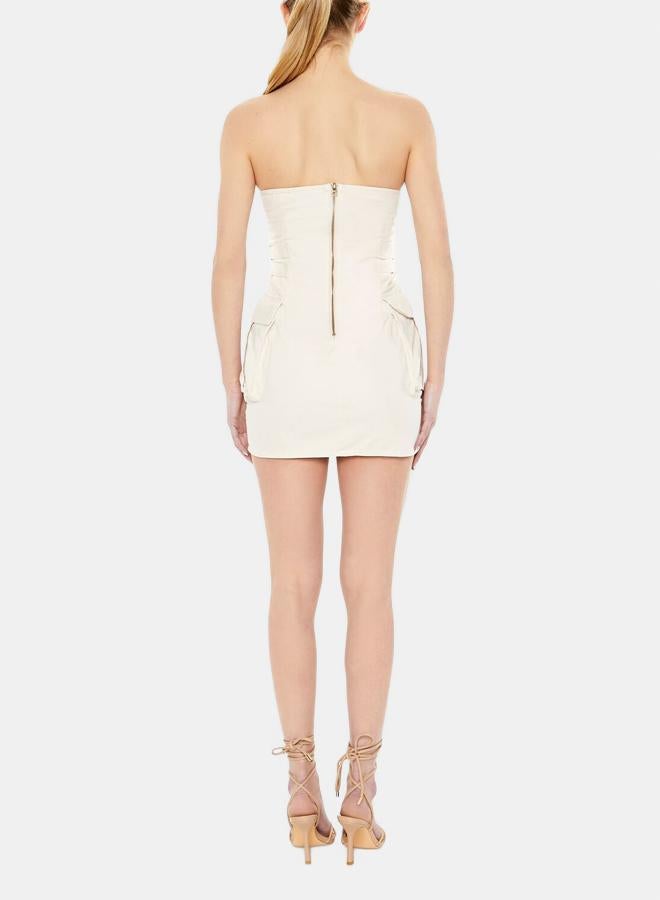 FOREVER 21 Twill Utility Mini Tube Dress - Image 2