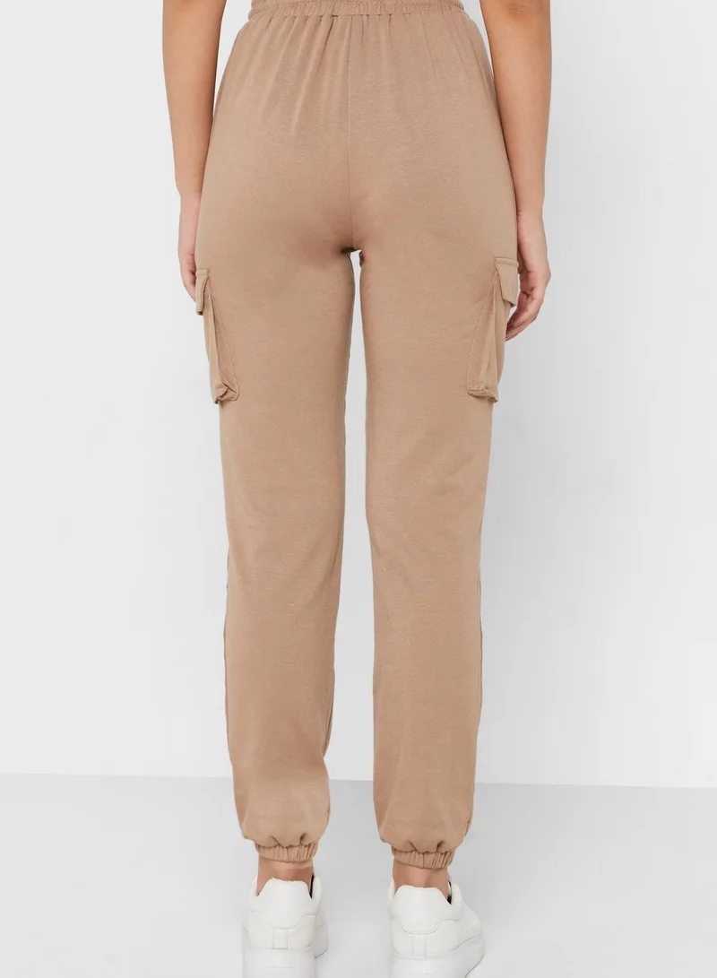 Ginger Basics Drawstring Cargo Pants