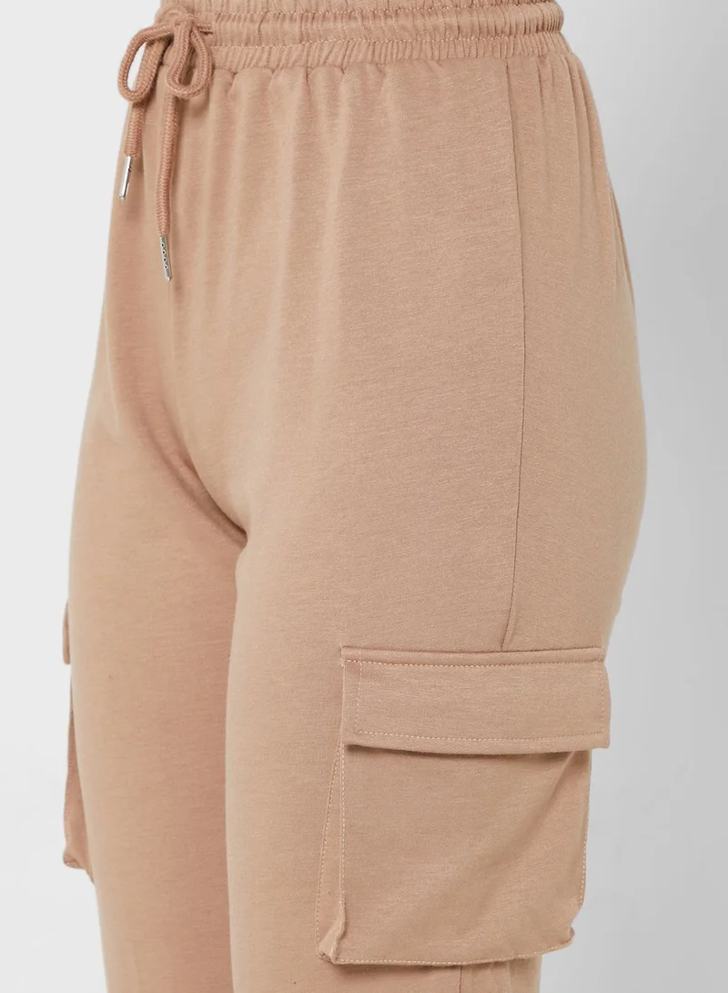 Ginger Basics Drawstring Cargo Pants