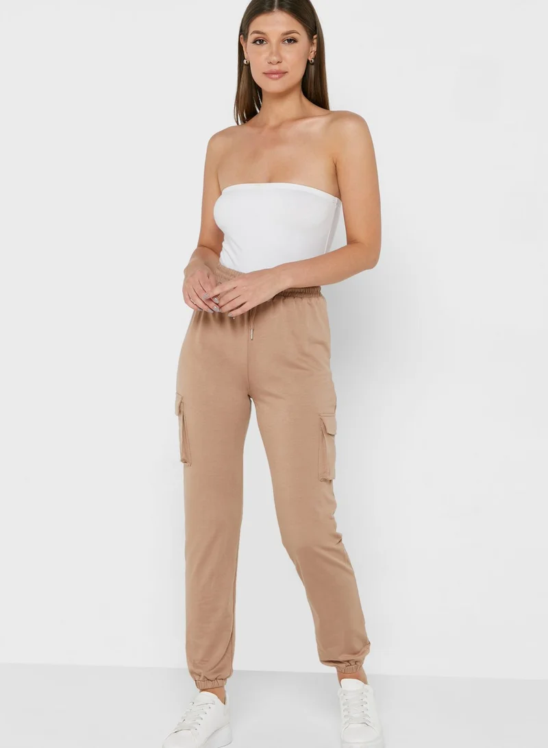 Ginger Basics Drawstring Cargo Pants