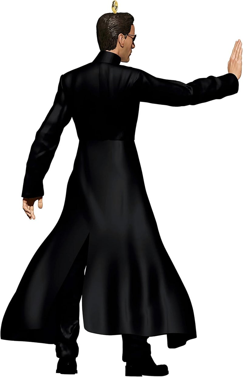 Hallmark Keepsake Plastic Christmas Ornament 2022, The Matrix Neo - Image 2