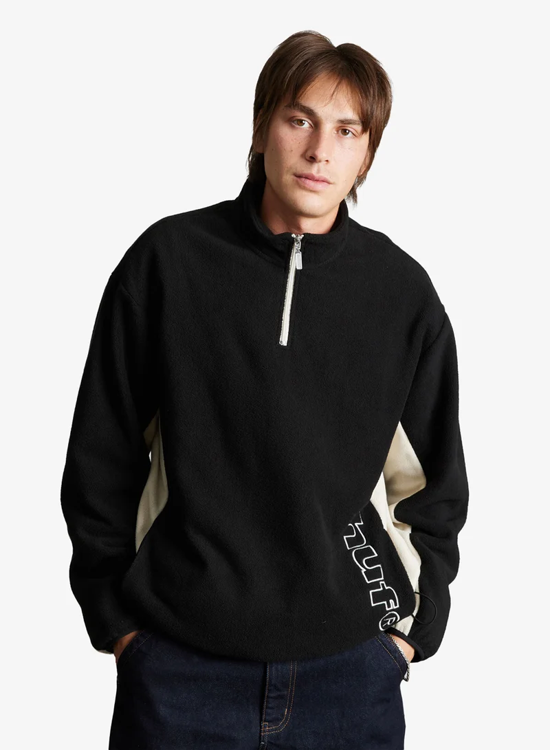 Huf Basecamp Quarter Zip Polar Fleece