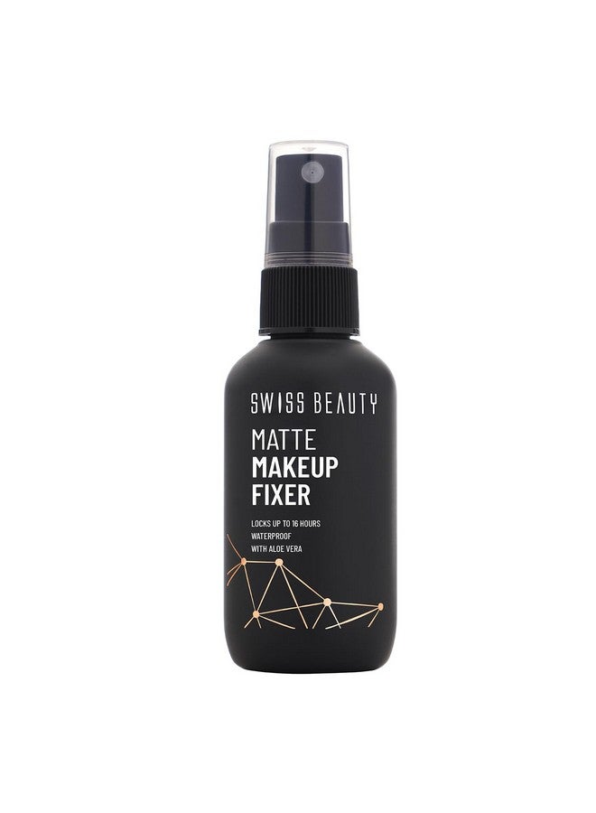 Swiss Beauty Matte Makeup Fixer | 16 Hours Matte Finish | With Vitamin E And Aloe Vera | Waterproof | 70Ml - Image 1