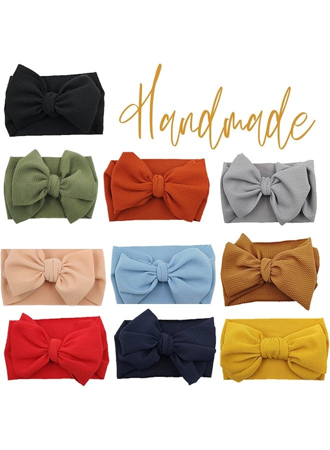 KIDOCHEESE KIDOCHEESE Big Bows Baby Girl Headbands with Bows  - Image 5