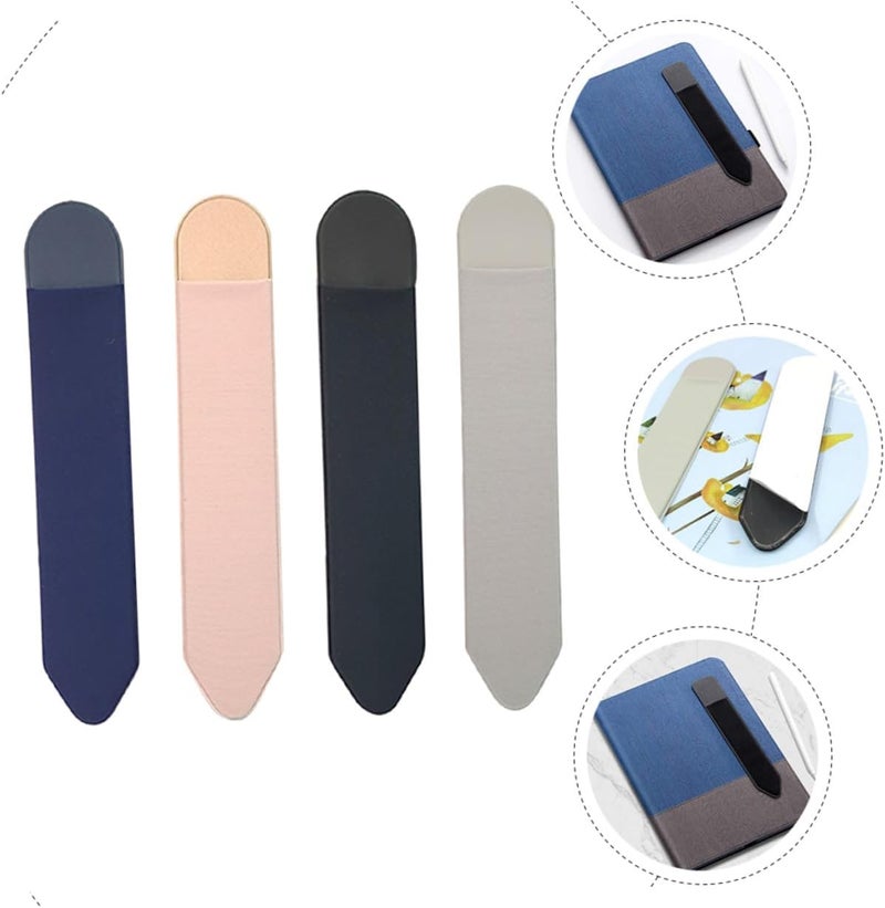 4pcs Adhesive Stylus Pen Cover Stylus Pen Protective Sleeve Capacitive Lost Cover for - Image 3