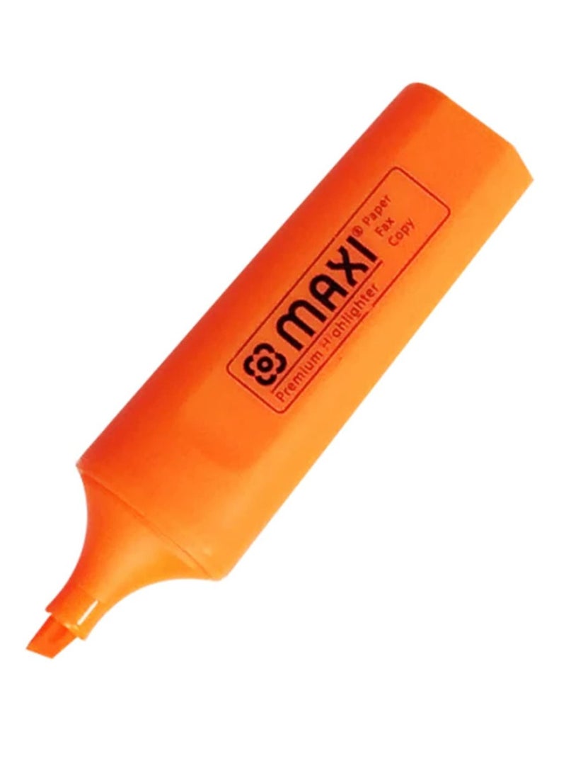 Maxi 10-Piece Highlighter Orange - Image 2