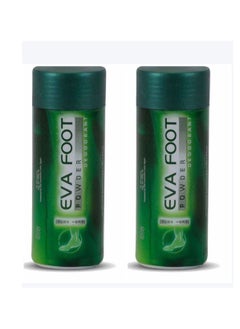 2-Piece Set Foot Powder Deodorant With Aloe Vera