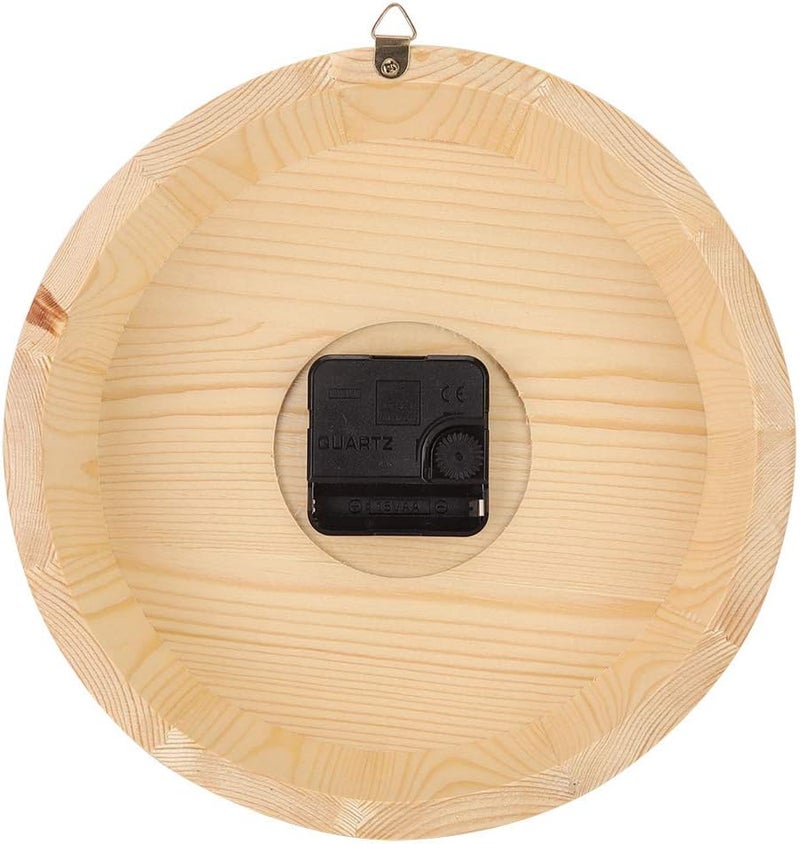 ويوبلز ساعة ساونا خشبية، ساعة ساونا بأرقام، زينة لغرفة الساونا، للاستخدام المنزلي أو غرفة النوم - Image 5