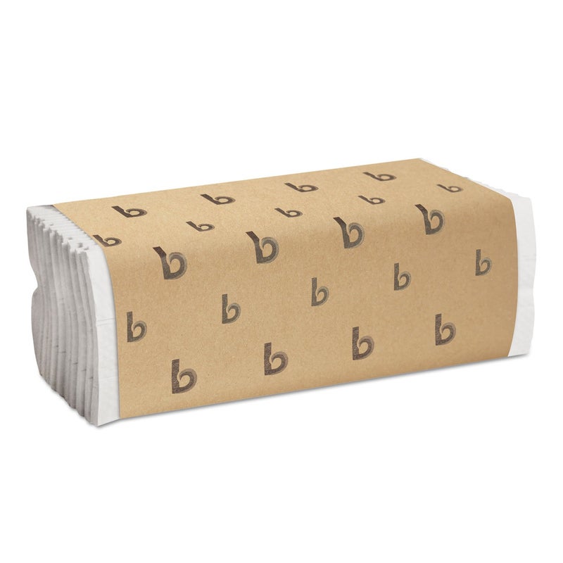 Boardwalk 6220 CFold Paper Towels Bleached White 200 SheetsPack 12 PacksCarton - Image 1