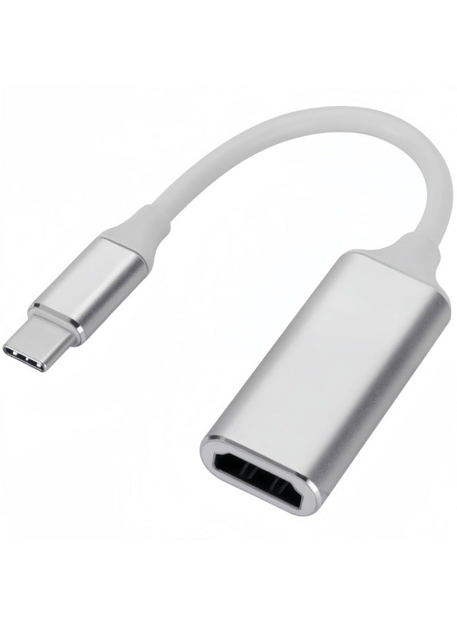 نيوترل كابل تحويل من Type-C إلى HDMI محول USB 3.1 إلى HDMI لتوصيل الكمبيوتر والهاتف المحمول بعرض عالي الدقة على التلفزيون أو جهاز العرض - Image 1