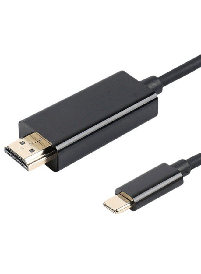 نيوترل كابل تحويل من Type-C إلى HDMI محول USB 3.1 إلى HDMI لتوصيل الكمبيوتر والهاتف المحمول بعرض عالي الدقة على التلفزيون أو جهاز العرض - Image 3