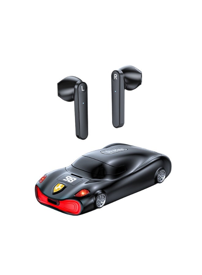 سماعات بلوتوث لاسلكية بتصميم سيارة رياضية مذهلة بطارية طويلة الأمد سماعات محمولة - Image 1