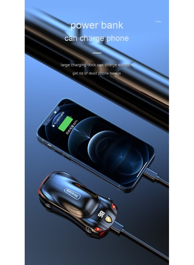 سماعات بلوتوث لاسلكية بتصميم سيارة رياضية مذهلة بطارية طويلة الأمد سماعات محمولة - Image 5