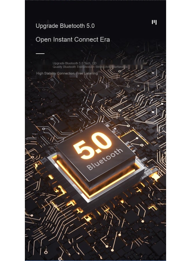 سماعات بلوتوث لاسلكية بتصميم سيارة رياضية مذهلة بطارية طويلة الأمد سماعات محمولة - Image 4