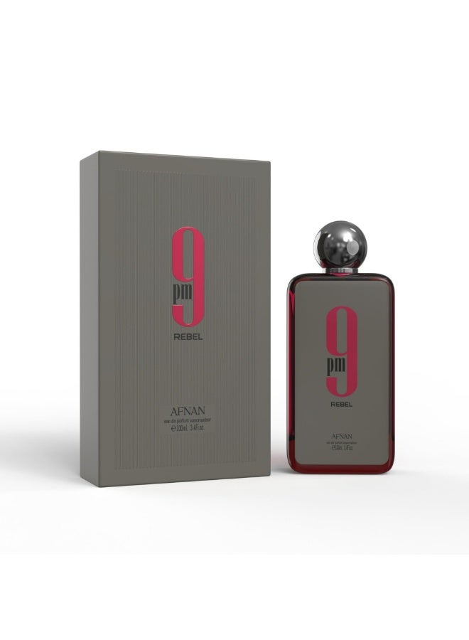 Afnan عفنان 9 مساءً ريبيل أو دي بارفان 100 مل - Image 1