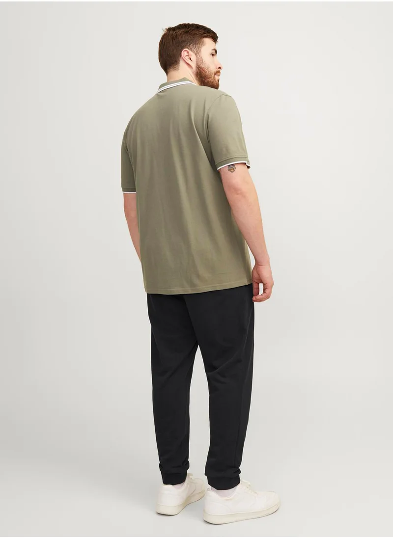 JACK & JONES Plus Size Logo Sweatpants