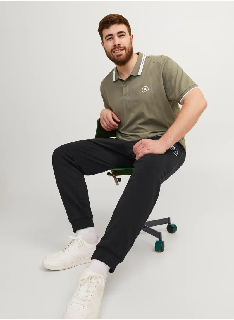 JACK & JONES Plus Size Logo Sweatpants