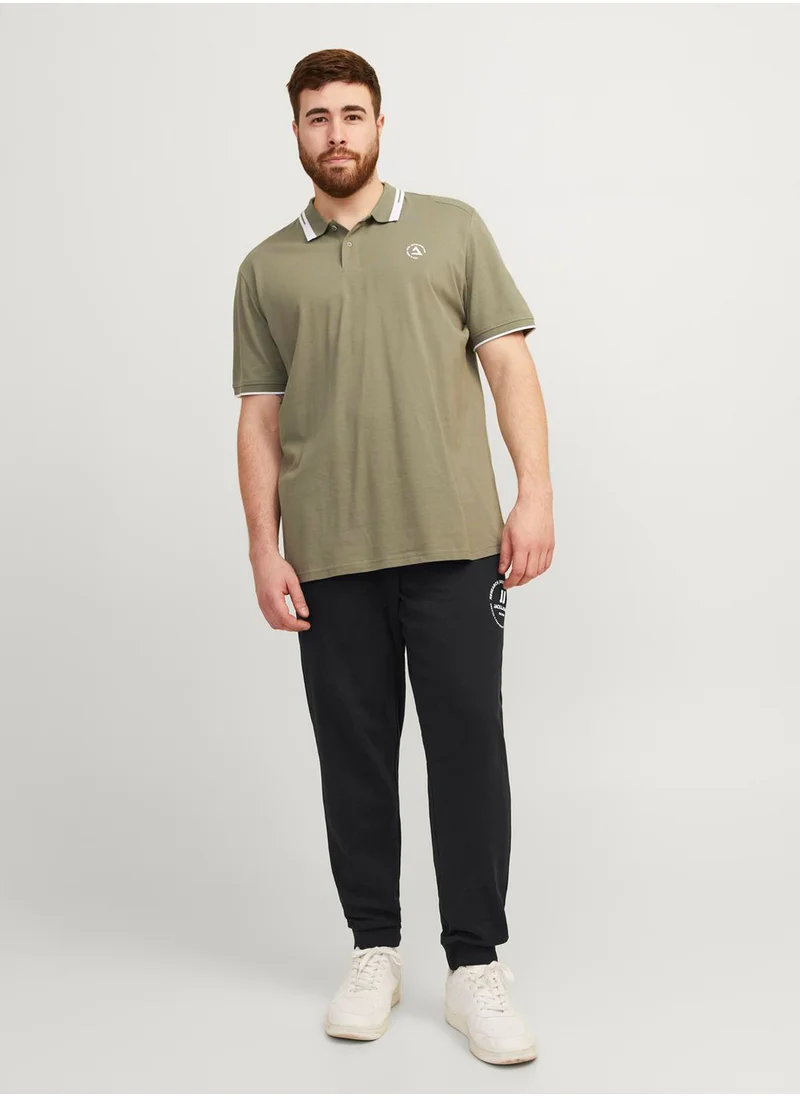 JACK & JONES Plus Size Logo Sweatpants