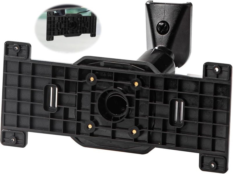 Rear View Mirror Back Plate Panel, Interior Mirror Bracket Arm/Dash Cam Mount for Car DVR, Secure Alternative to Straps - Image 1