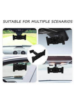 SYOSI Rear View Mirror Back Plate Panel, Interior Mirror Bracket Arm/Dash Cam Mount for Car DVR, Secure Alternative to Straps  - Image 3