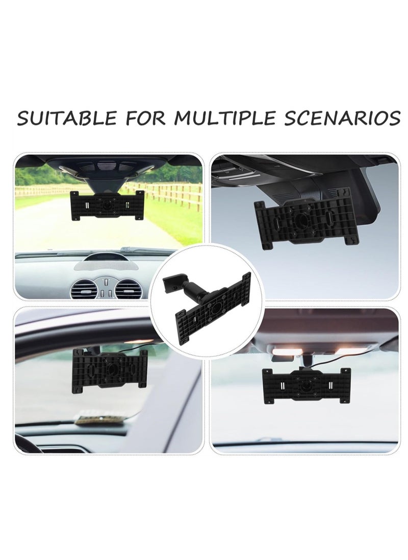SYOSI - Rear View Mirror Back Plate Panel, Interior Mirror Bracket Arm/Dash Cam Mount for Car DVR, Secure Alternative to Straps - Image 1