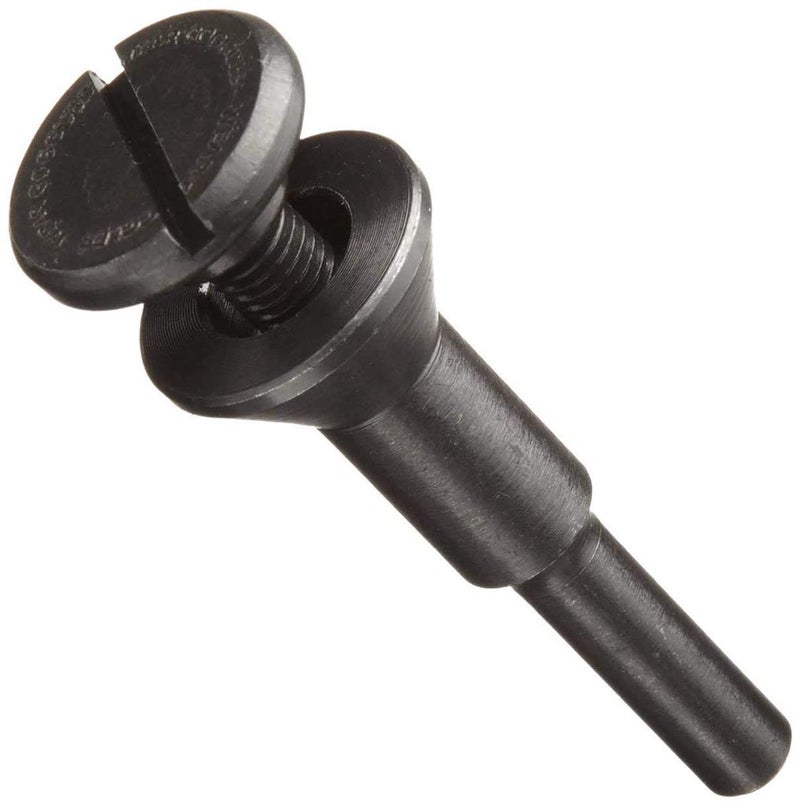 Weiler 56490 Mounting Mandrel For Cut-Off Wheels W/3/8" Arbor Hole, 1/4" Stem - Image 1