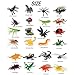 YOOHUA 24PCS Bug Toys Fake Plastic Bugs and Insects for Kids Toddler Halloween Birthday Party Favors Easter Valentines Basket Stuffers Goodie Bag Fillers April Fools Day Prank Gifts Fake Bugs Toys - Image 4