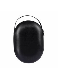 Generic Suitable For Apple Vision Pro Cosmetics Bag Handbag PU Satchel Satchel EVA+PC Anti-fall Cosmetics Bag-Model:Vision ProVR4 Straw Mat Pattern  - Image 1