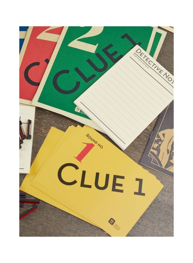 Talking Tables Reusable Murder Mystery Dinner Party Game Kit 1920s Theatre Themed Host Your Own Games Night at Halloween 3 Alternative Endings Christmas Gift - Image 3