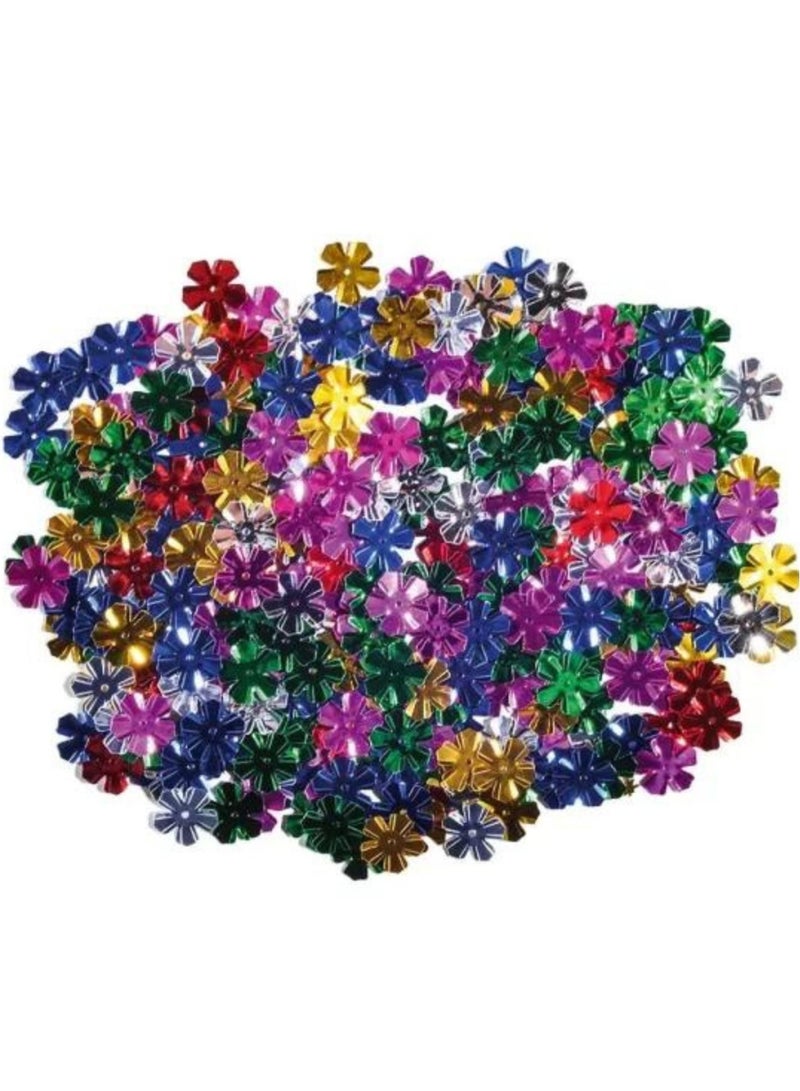 ليبرا قصاصات زهور كرافتي روبي كرافت 13×13 ملم 14 جرام متعددة الألوان - Image 1