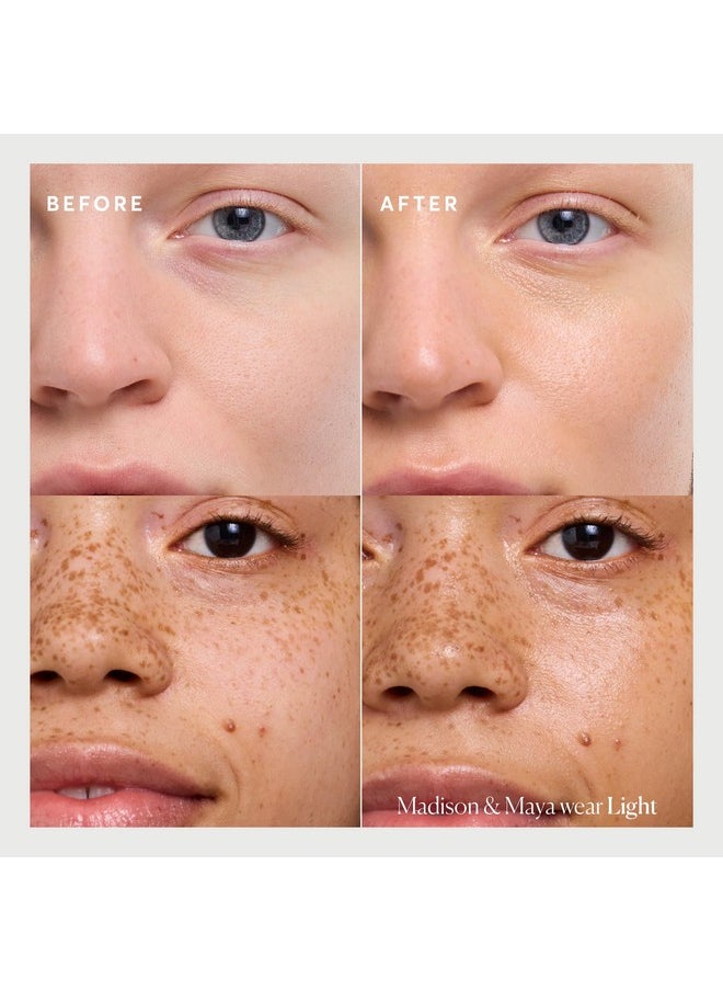 NATURIUM Dew-Glow Tinted Moisturizer Spf 50+ Light, Daily Moisturizing Sunscreen & Face Primer With Tint, Skin Protector With Dewy Finish, 1.7 Oz  - Image 3