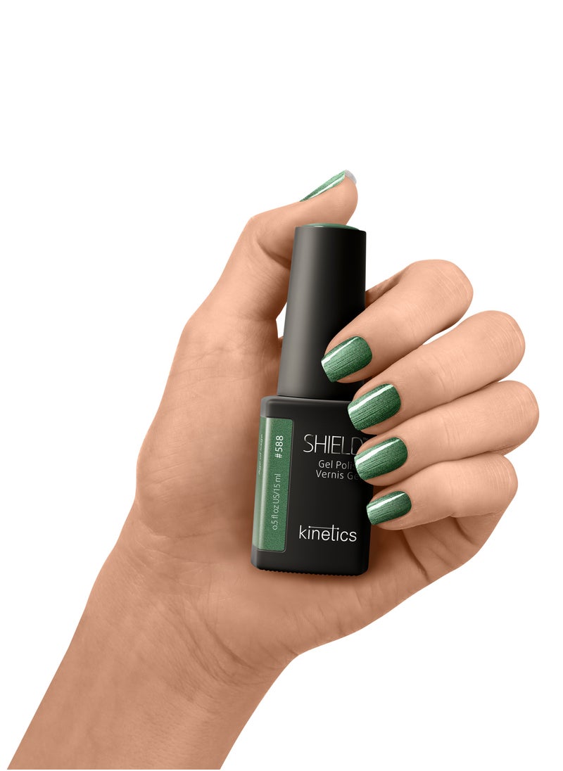 KINETICS SHIELD GEL POLISH 15 ML | #588 AGE OF SAGE  - Image 2