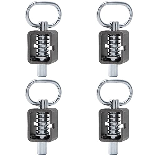 SPARKWHIZ Spring Latch Lock, Weld-On Spring Latch Assembly, Trailer Gate Latch, Pack of 4 (Universal) - Image 1
