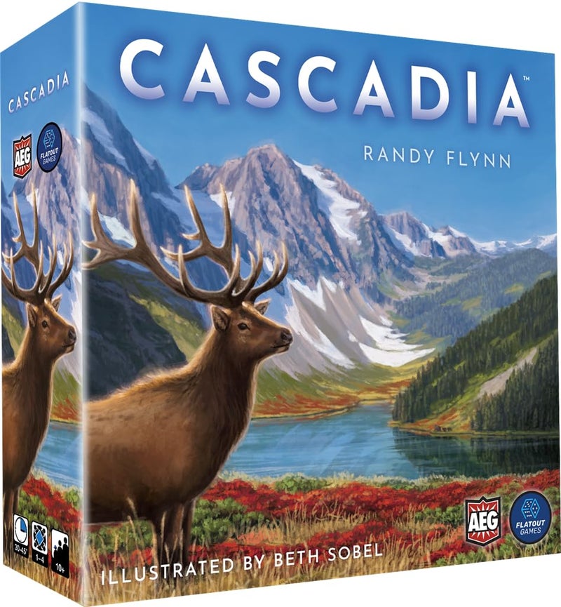 AEG & Flatout Games | Cascadia - Award-Winning Board Game Set in the Pacific Northwest | Easy to Learn | Quick to Play | Ages 10+ - Image 1