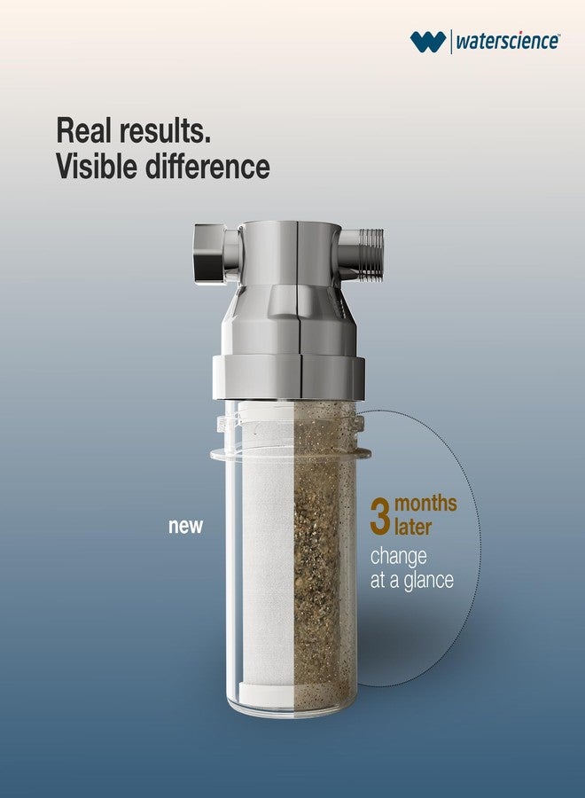 WaterScience VERSA Shower and Tap Filter for Hard Water | Hard Water Softener for Shower | Tap Filter for Hard Water | Water Softener for Tap - VERSA-STF-1025 - Image 4