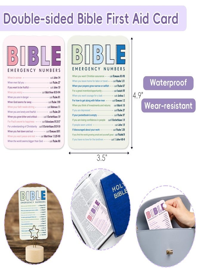 XKDOUS 40 Bible Study Kit, Journaling Supplies for Women with Case, Purple - Image 2