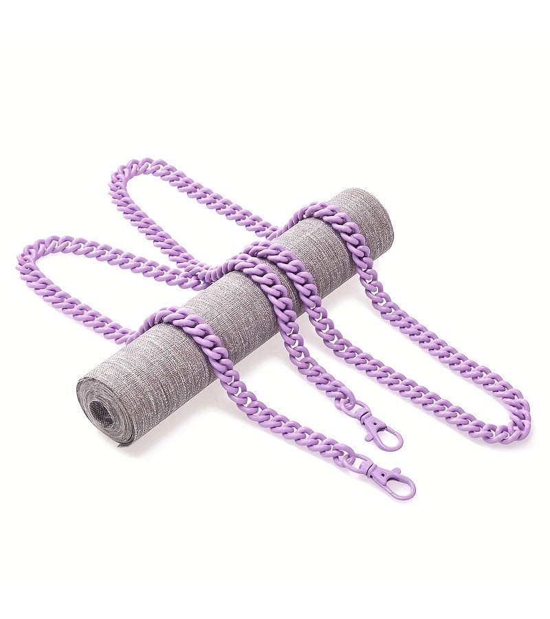 Green 60cm Aluminum Chain Strap with Zinc Alloy Dog Buckle for Handbags Crossbody Bags Durable Fashionable DIY Accessory - Image 3