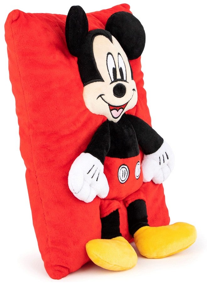 Jay Franco Jay Franco Disney Mickey Mouse 3D Snuggle Pillow - Super Soft - Measures 15 Inches (Official Disney Product)  - Image 3