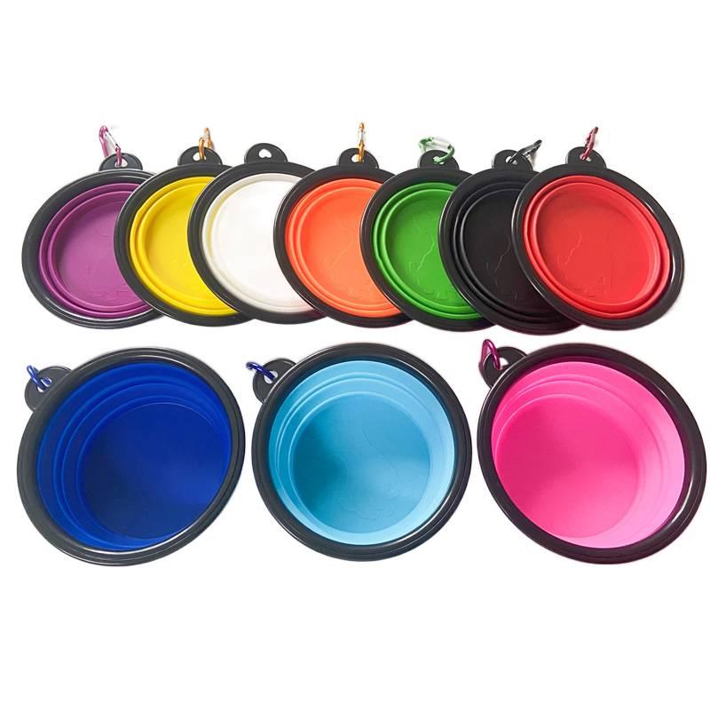 Collapsible Portable Dog Bowl with Capacity Detail for dogs cats travel walks and outdoor feeding Black Use Routine Use Personal Use Indoor Use - Image 5