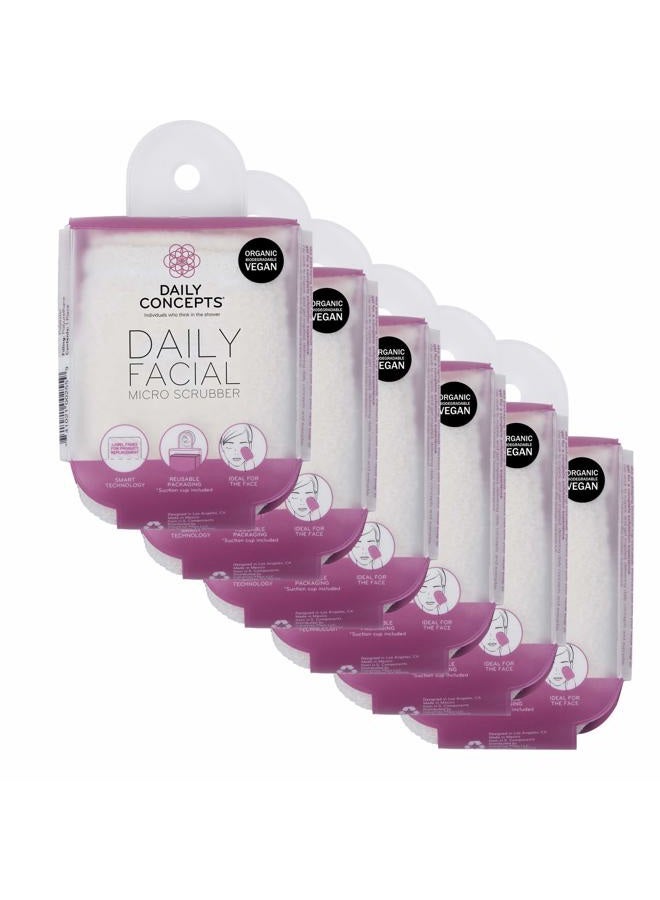 Daily Concepts Daily Facial Micro Scrubber, 6 Count - Image 1