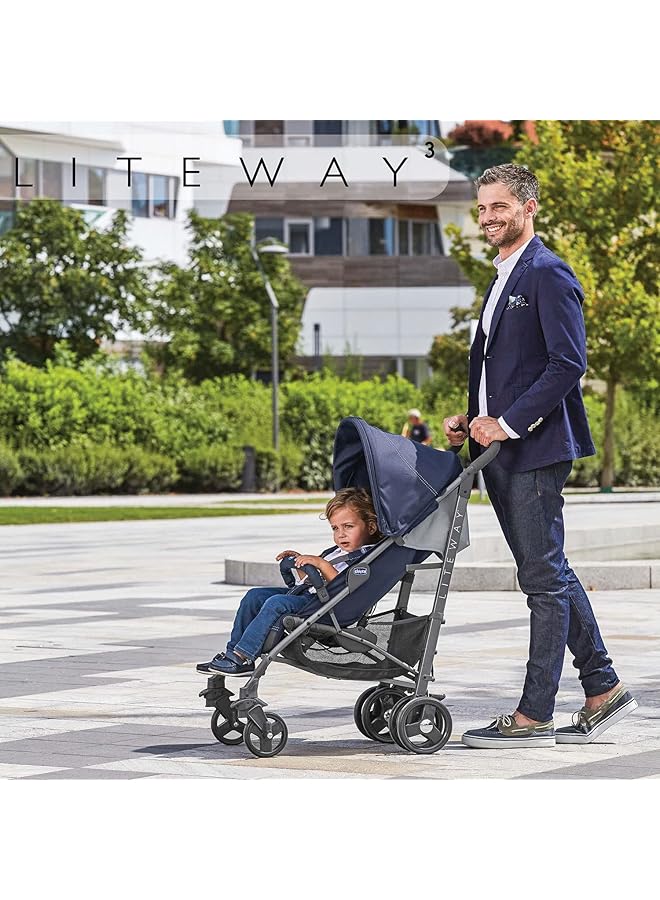 شيكو عربة الأطفال لايت واي 3 توب بي بي ريد بيري - Image 2