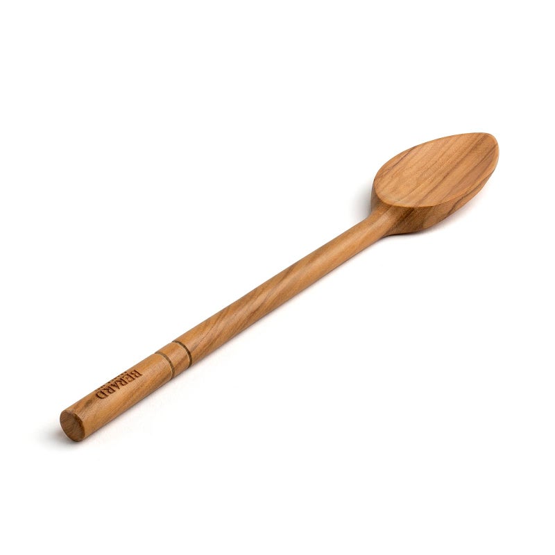 Berard 22573 French OliveWood Handcrafted Cooks Spoon 10 InchBrown