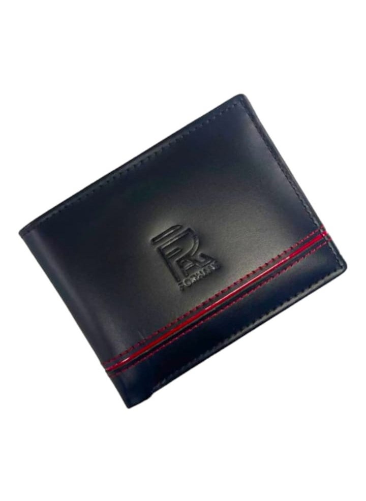 Black Leather Master Card Wallet With Red Strape For Men - pzsku/Z165DFE5CF9BA93B3D7B2Z/45/_/1721806683/b7070215-b6c7-4496-8d64-e87d9a0247ff