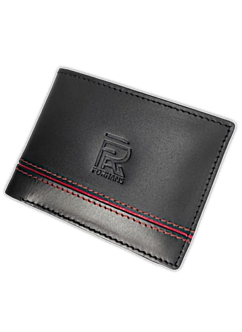 Black Leather Master Card Wallet With Red Strape For Men - pzsku/Z165DFE5CF9BA93B3D7B2Z/45/_/1729251949/23cab207-e587-4c09-93ea-61ed2cbd315e