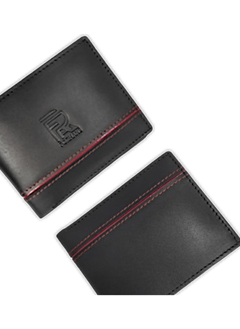 Black Leather Master Card Wallet With Red Strape For Men - pzsku/Z165DFE5CF9BA93B3D7B2Z/45/_/1729252012/b583f086-f5f1-4663-a77e-00dbdd4315fa