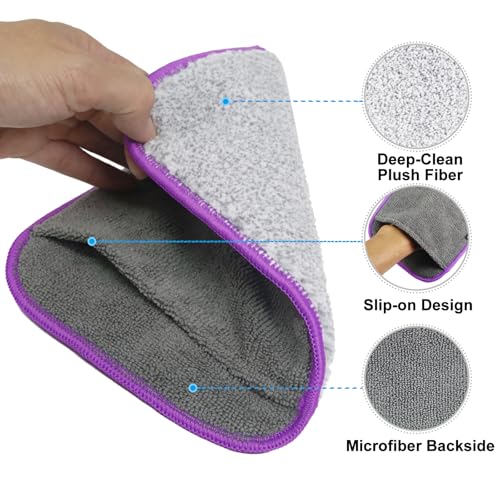 DREAMZA Bowling Towel Shammy Pad, Wearable Bowling Ball Towel Glove, Dual-Sided Microfiber Bowling Rag for Easy, Gentle, Deep Cleaning - Bowling Accessories for Men Women - Image 4