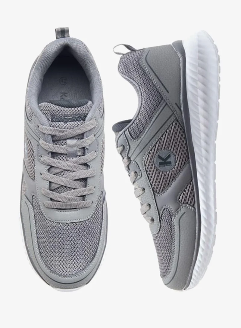 kangaROOS Men's Logo Detail Sports Shoes with Lace-Up Closure