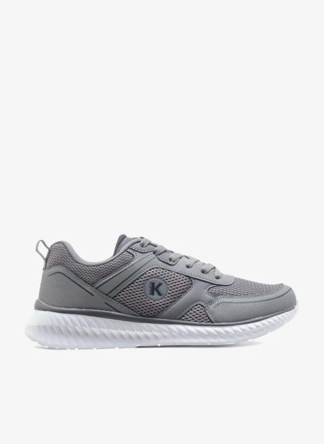 kangaROOS Men's Logo Detail Sports Shoes with Lace-Up Closure